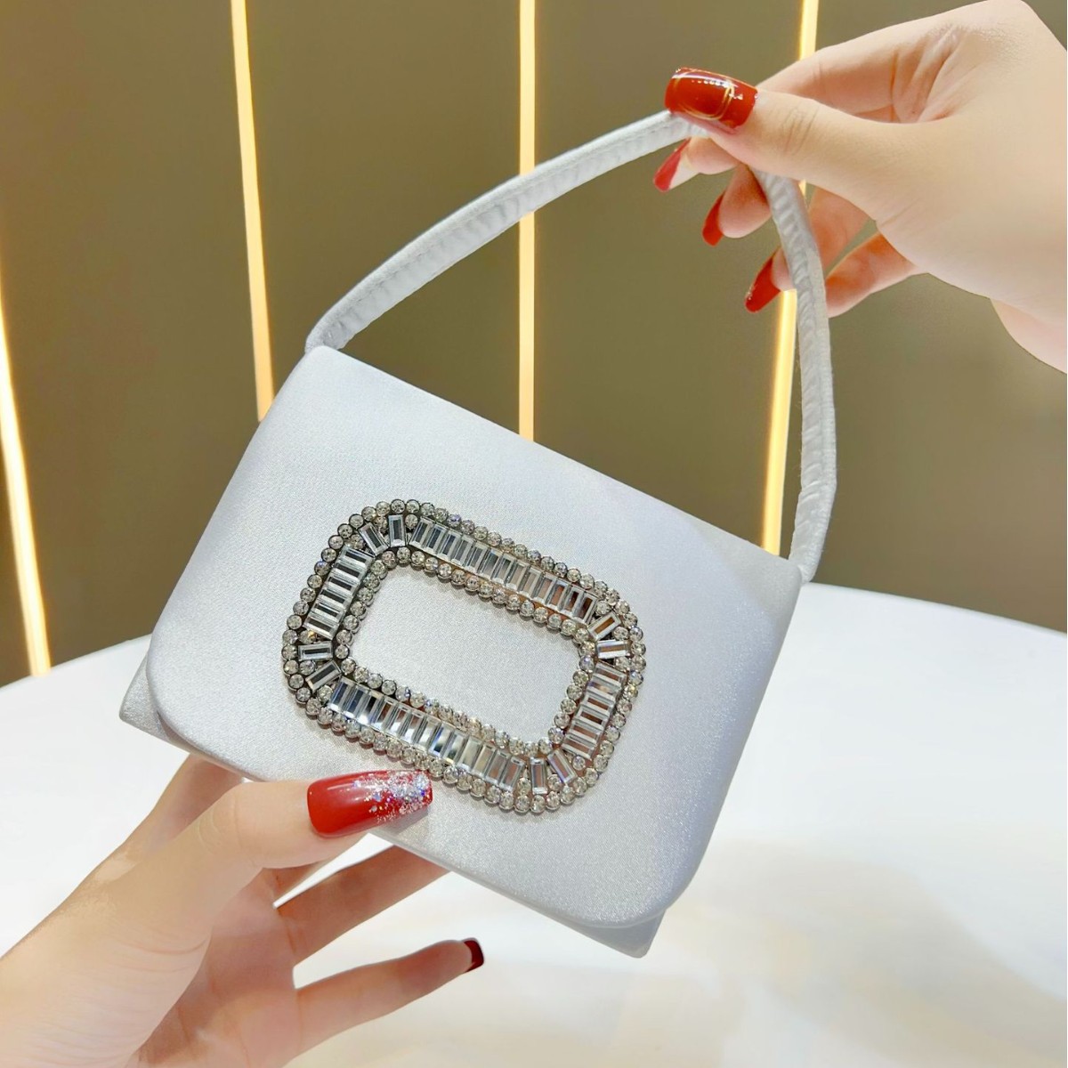 Luxury Mini Square Handbag Wom - Women Bags On Sale recension och pris
