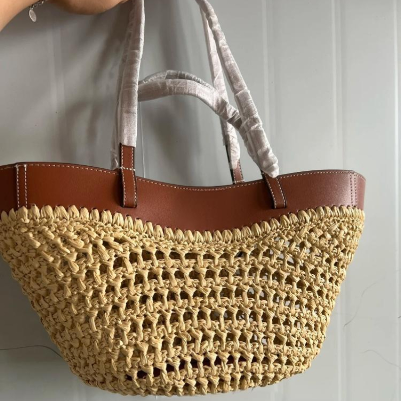 Luxury Raffia Straw Tote Bag,F - Women'S Raffia Bags recension och pris