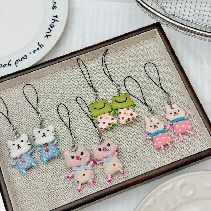 S Cute Frog Pig Cat Pendant Ke - Women'S Young Bags recension och pris