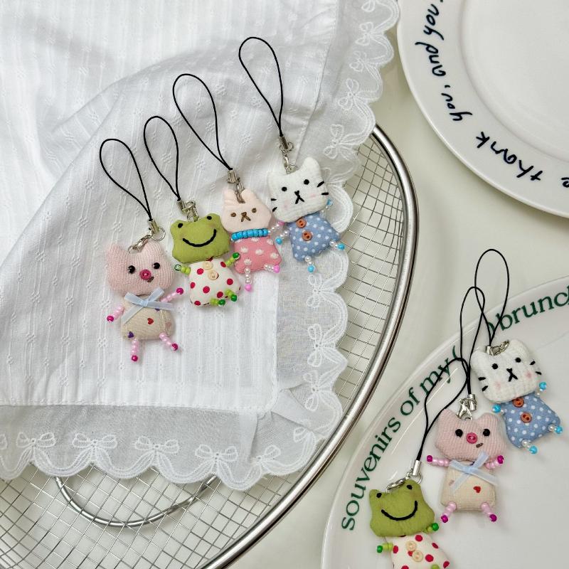 Cute Frog Pig Cat Pendant Keyc - Women'S Young Bags recension och pris