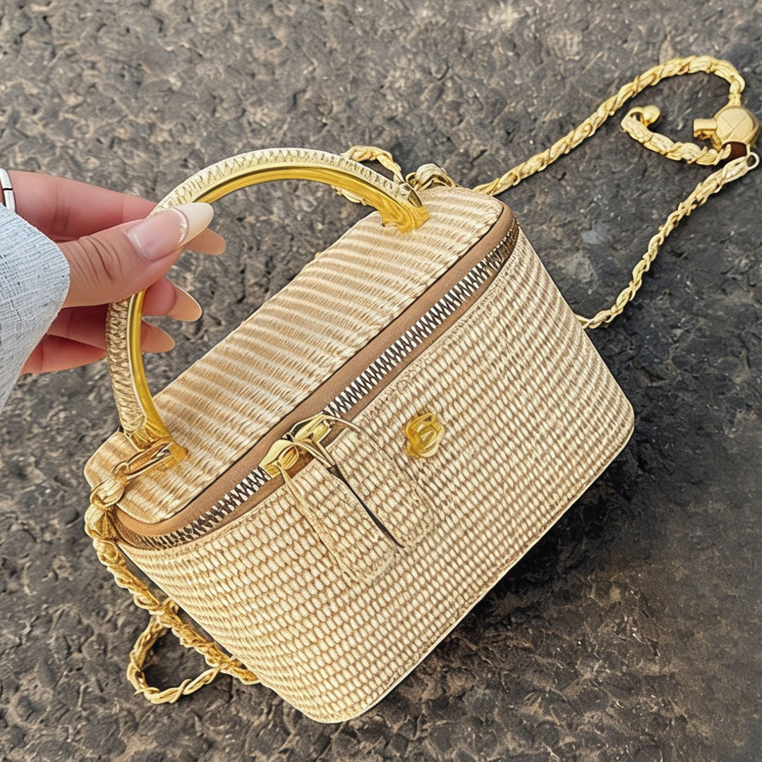 2026 New Woven Pattern Box Bag - Women Bags 2026 Trends recension och pris